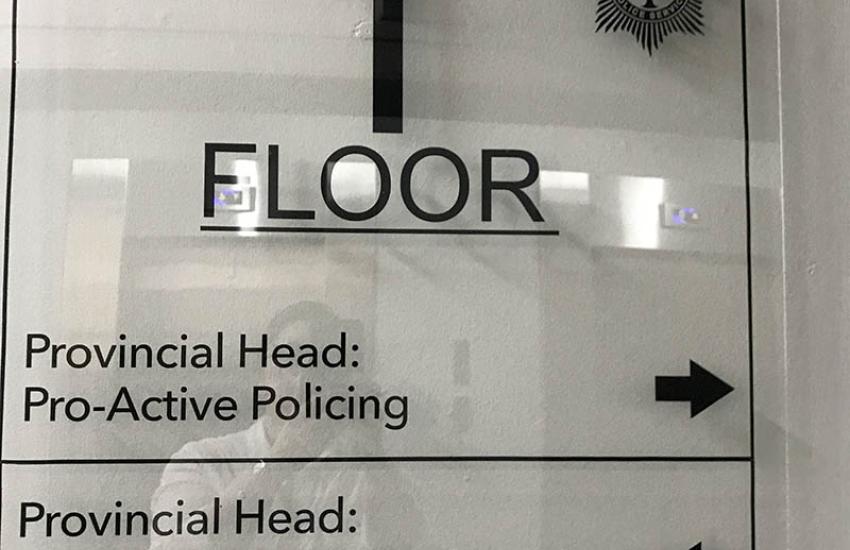 South African Police Services Internal Signage