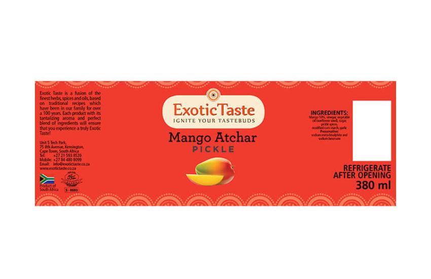 Exotic Taste Labels