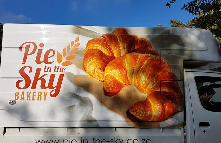 Pie in the Sky Vehicle Branding