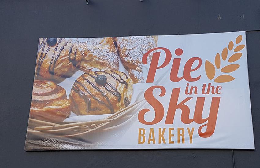 Pie in the Sky External Signage