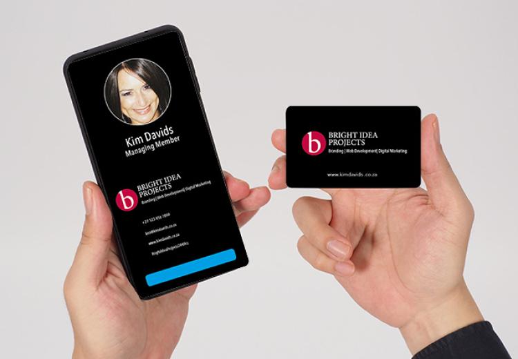 Smart Tap Electronic Business Cards 